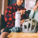 Polar Bottle Breakaway Insulated Water Bottle - BPA Free, Cycling & Sports Squeeze Bottle (Jersey Knit - Highlighter, 20 Oz)