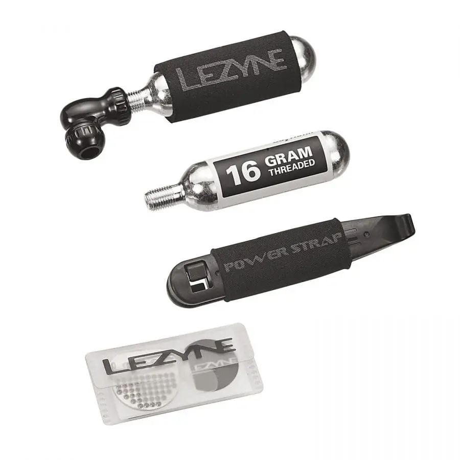 CO2 KIT LEZYNE REPAIR BLACK PUMP