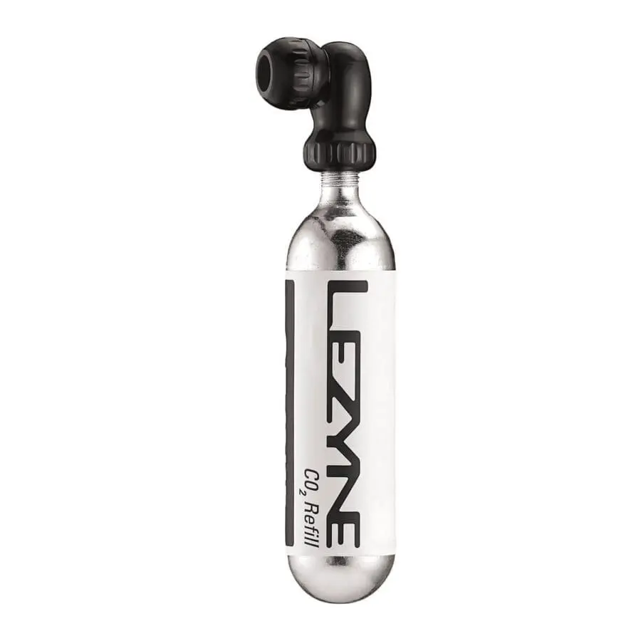 CO2 LEZYNE TWIN SPEED DRIVE NEGRO CON CO2 25GR