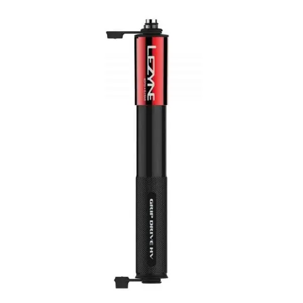 BOMBA LEZYNE GRIP DRIVE HV M ROJO