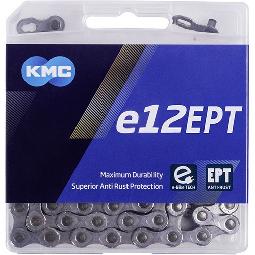 CADENA KMC 12V E12 TURBO EPT (ANTI-OXIDO)