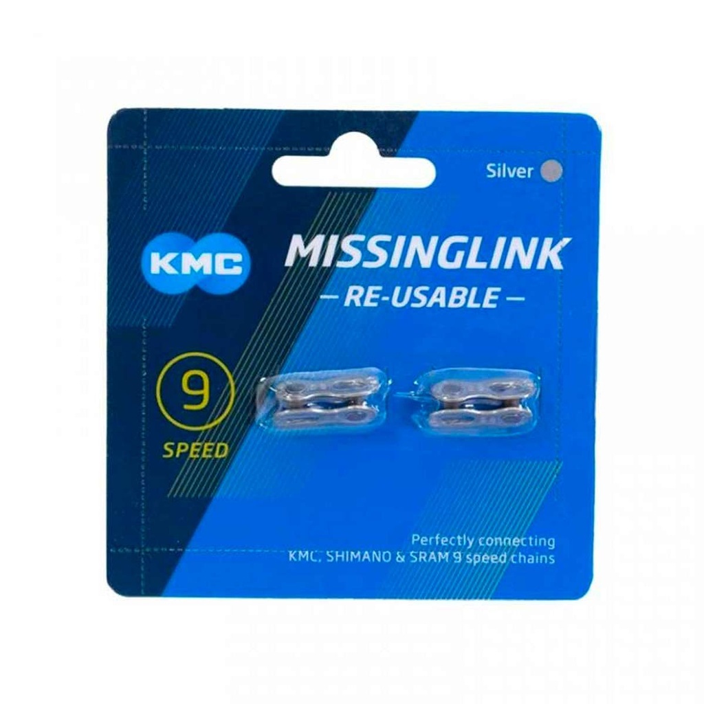 CANDANDO KMC CL566R SILVER PARA CADENAS 9V