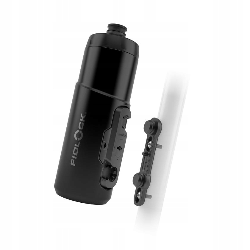 ANFORA FIDLOCK TWIST 600ML NEGRO CON BASE