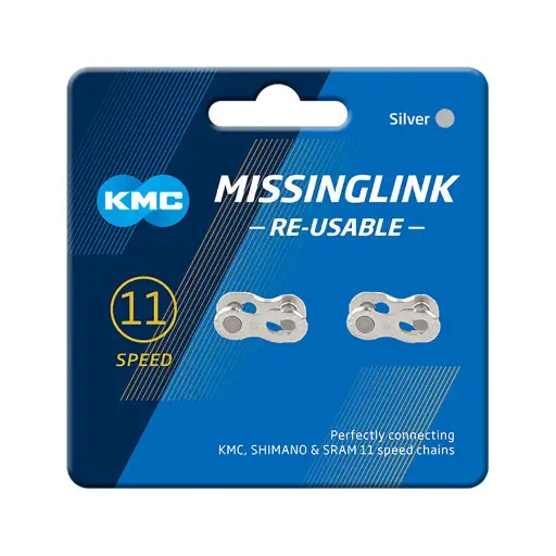 [CL555R] CANDANDO KMC CL555R SILVER PARA CADENAS 11V