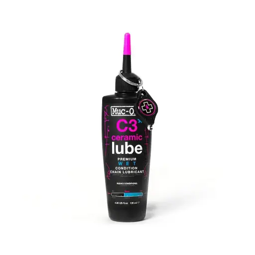 [MU-870] LUBRICANTE MUC-OFF C3 CERAMIC LUBE 120ML PREMIUM WET