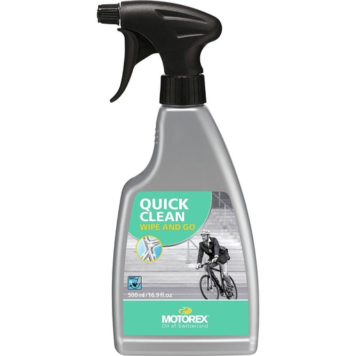 [MOT305228] LIMPIADOR MOTOREX DE BICICLETA QUICKCLEAN 500ML